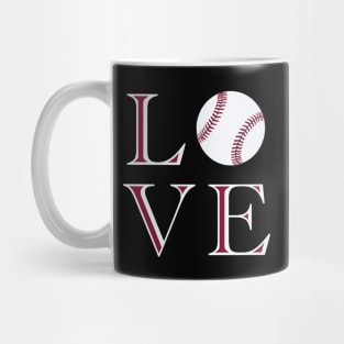 Love for the game of baseball take me out to the ballgame Mug